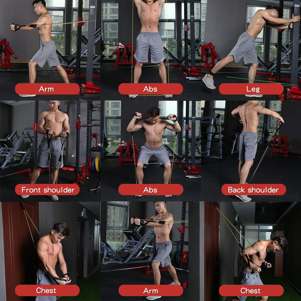 WHATAFIT Resistance Bands Set with Handles